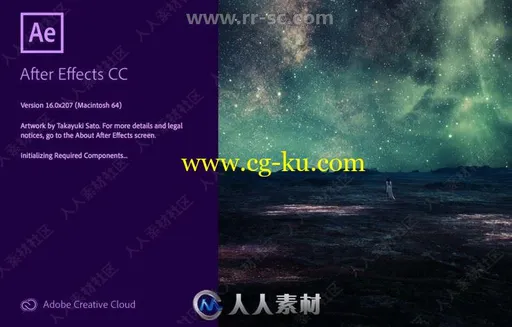 After Effects CC 2019影视特效软件V16.0.1修复版的图片1