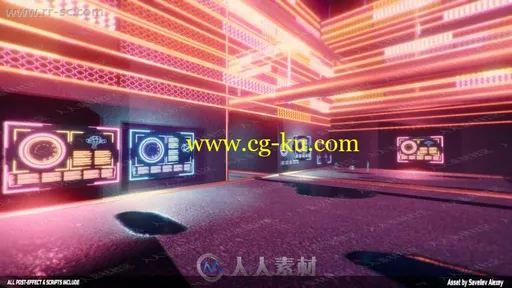 游戏科技感彩色灯光渲染工具Unity游戏素材资源的图片1