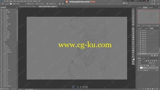 异域风情精致美女完整数字绘画流程视频教程的图片1