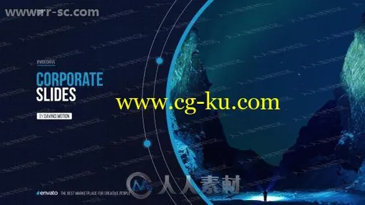 现代专业简洁公司简章企业商务AE模板的图片1
