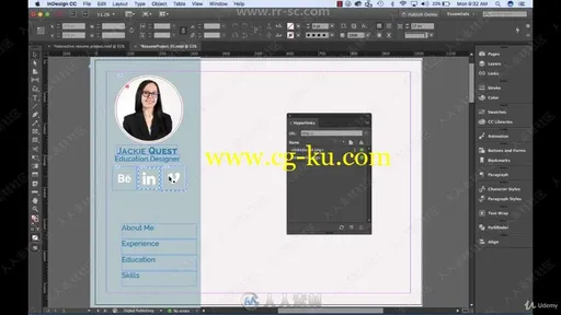 InDesign交互设计应用训练视频教程的图片1