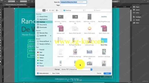 InDesign交互设计应用训练视频教程的图片2