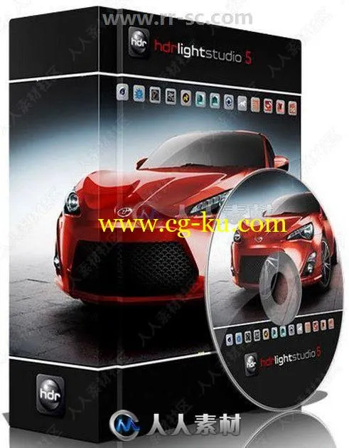 HDR Light Studio高动态范围3D渲染插件集V2018版的图片1