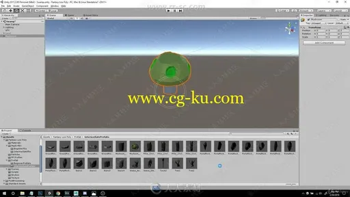 游戏低聚模型沼泽场景实例制作视频教程之进阶篇的图片3