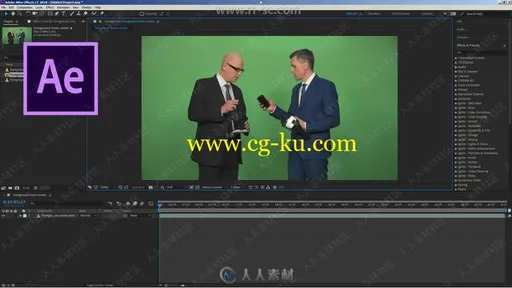 影视后期绿屏抠像技术8款不同软件使用教程的图片1