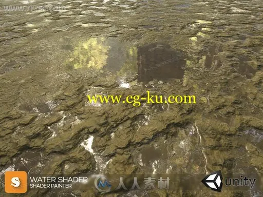 水面地面实物多种渲染画笔工具Unity游戏素材资源的图片3