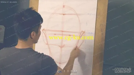 好莱坞艺术大师手绘细致人体比例结构视频教程第二季的图片3