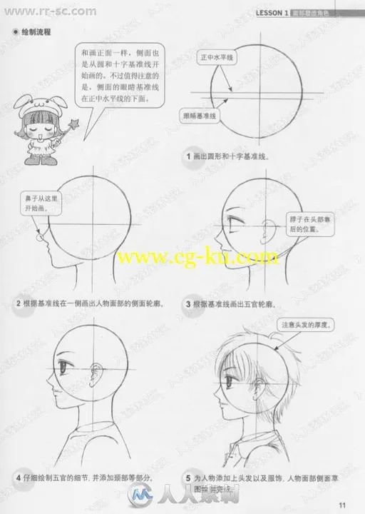 我要学漫画系列生动表情服饰情景书籍杂志合集的图片2