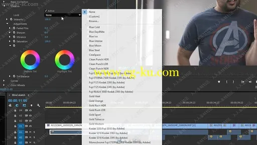 Triune Color Cinematic LUTs影视级调色预设V2版的图片1