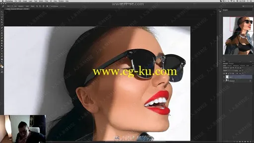 Photoshop人像风格化艺术特效制作视频教程的图片1