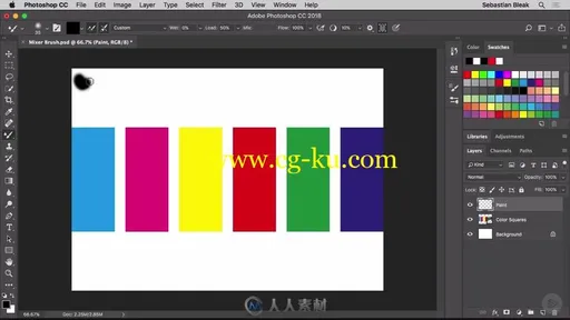 Photoshop CC笔刷使用核心技术训练视频教程的图片1