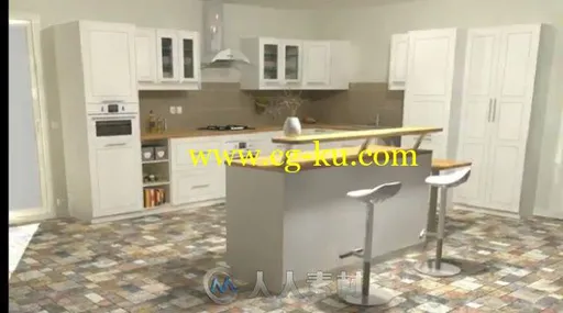 Click-Cuisine 2 Kitchen一键厨房SketchUp插件V2版的图片1