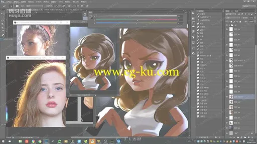 国人画师疯景插画卡通网络班第一期上的图片2