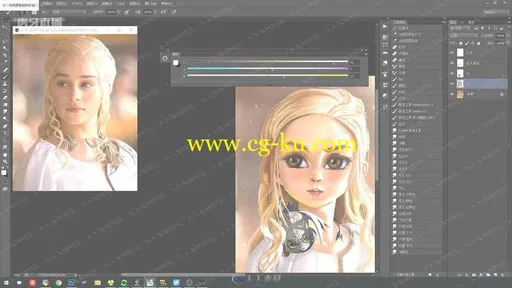 国人画师疯景插画卡通网络班第一期中的图片3
