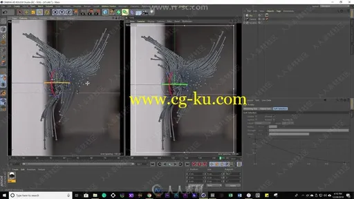 Cinema 4D概念抽象艺术几何图形实例制作视频教程的图片2