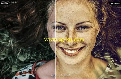 时尚魅力风景人像摄影细腻柔和特效PS动作的图片3