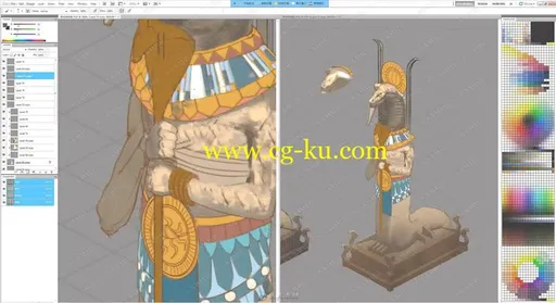 游戏场景原画第六期灰石网络班设计视频教程上的图片1