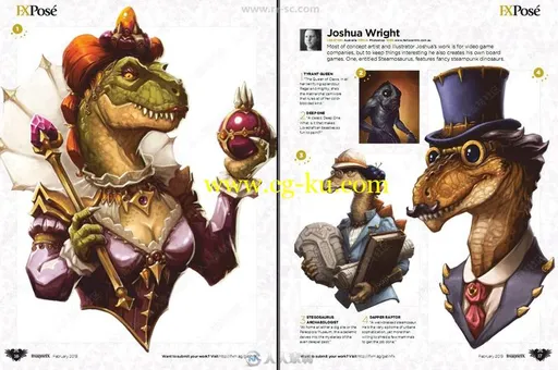 ImagineFX科幻数字艺术杂志2019年总第170期的图片2