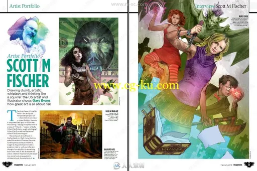 ImagineFX科幻数字艺术杂志2019年总第170期的图片3