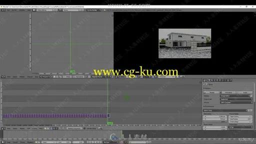 Blender室内设计绘图布局视频教程的图片3