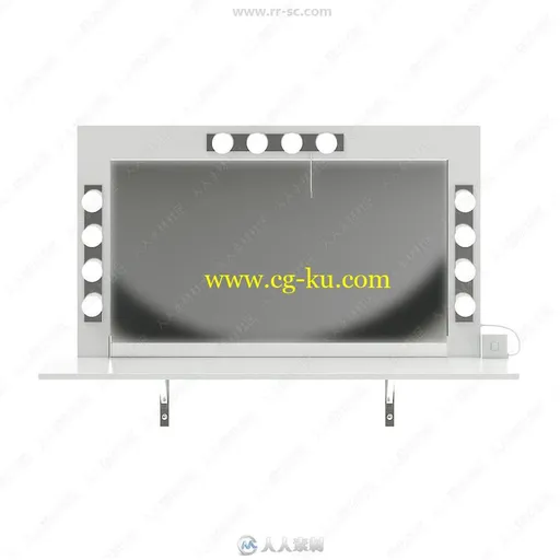 30组美容院美甲桌化妆椅修脚椅等室内设计家具3D模型合集 CGAxis第101季的图片3