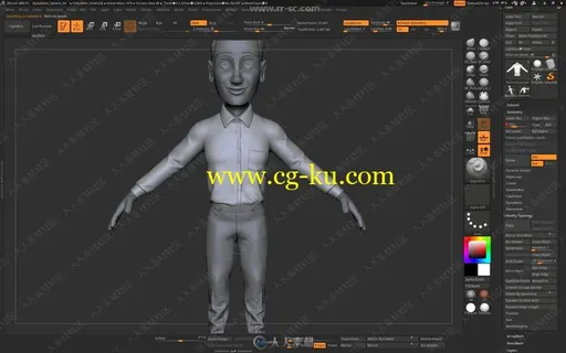 Marvelous Designer与Zbrush布料服装完整实例制作视频教程的图片1