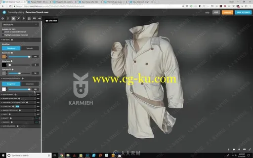 Marvelous Designer与Zbrush布料服装完整实例制作视频教程的图片2