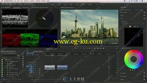 Premiere Pro色彩校正技术揭秘视频教程的图片1