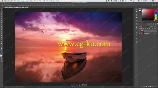 PS唯美海洋孤舟合成实例训练视频教程的图片2