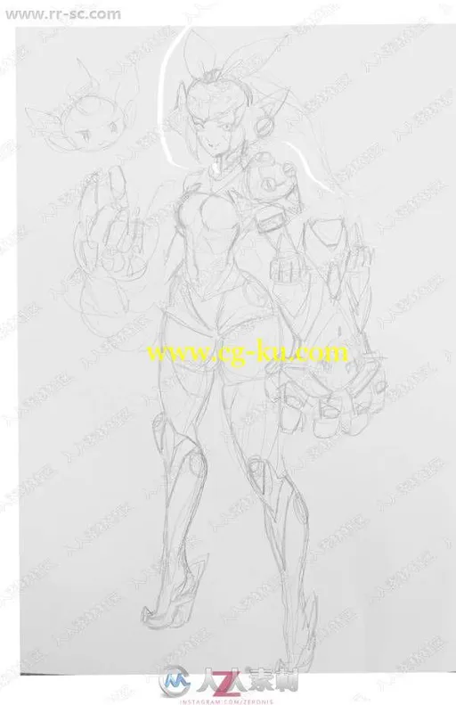 Zeronis Z大大2017年04-07月CG原画作品视频教程的图片3