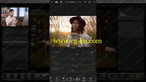 Lightroom照片后期处理编辑工作流程视频教程的图片3