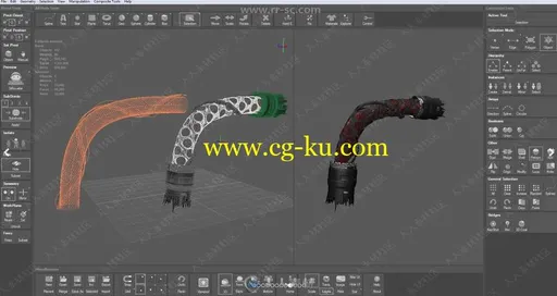 Rocket3F Pro多边形建模软件V1.6版的图片1