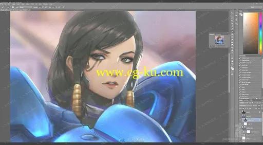 Zeronis Z大大2017年08-10月CG原画作品视频教程的图片3