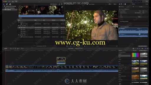 Final Cut Pro X影视后期简洁工作流程视频教程的图片2