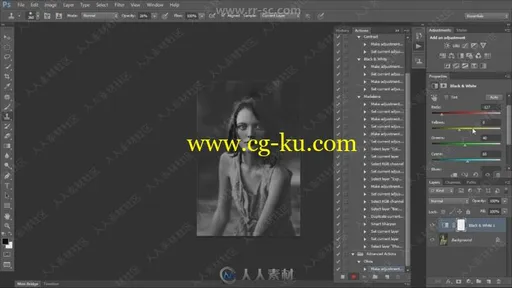 Photoshop动作预设脚本工作流程视频教程的图片3