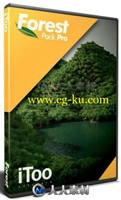 iToo Software ForestPack Pro森林草丛植物生成3dsmax插件V6.1.2修正版的图片1