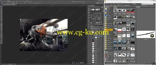 战斗机甲机器人概念设计实例制作视频教程的图片3