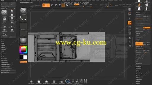 25小时ZBrush雕刻设计国外大师级视频教程的图片2