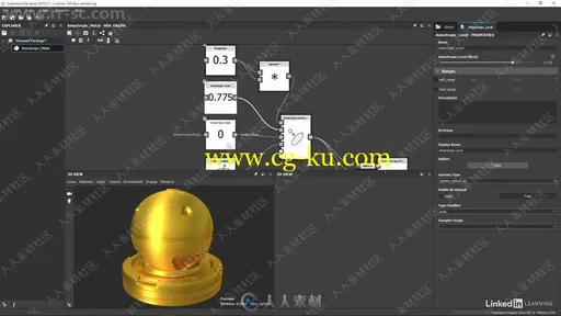Substance Designer贴图制作全面核心技术训练视频教程的图片2