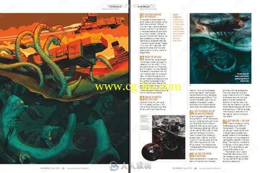 3D世界艺术杂志2019年3月刊的图片3