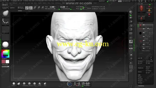 ZBrush超精细角色盔甲雕刻制作视频教程的图片2