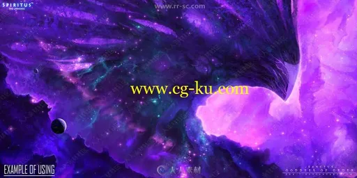 30组超炫星空艺术特效PS笔刷合集的图片3