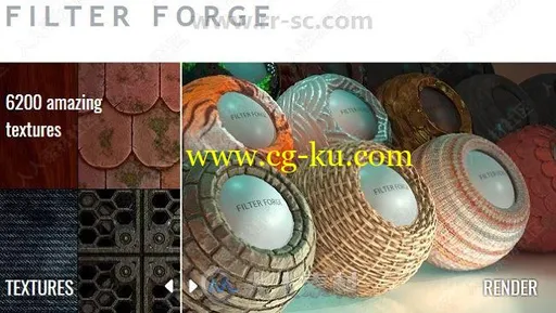 Filter forge滤镜预设库PS插件V7.007版的图片3