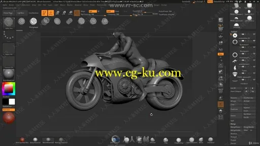 ZBrush硬表面雕刻建模基础核心技术训练视频教程的图片3