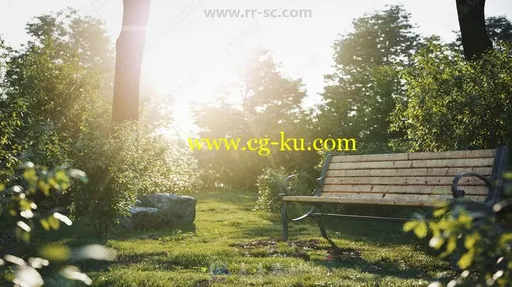 33组高质量天然灌木树篱3D模型合集的图片3