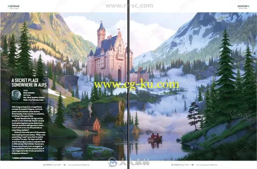 3D世界艺术杂志2019年总第245期的图片3