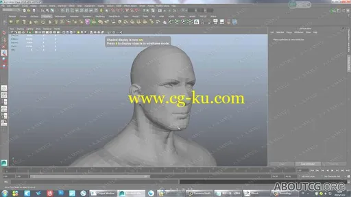 ACG超写实角色《剑圣》全流程建模Maya ZBrush视频教程的图片1