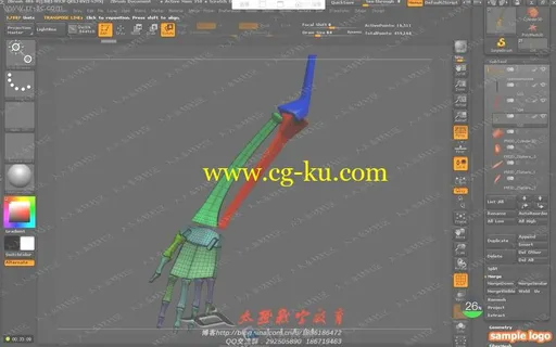 Zbrush大师级人体解刨分解雕刻中文教程下的图片1