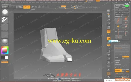 Zbrush大师级人体解刨分解雕刻中文教程下的图片2