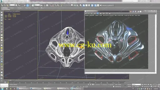 3Dmax钢制硬表面建模视频教程的图片3